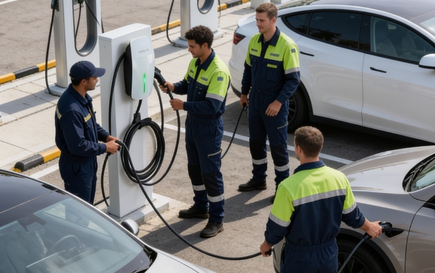 Instalación de cargadores para autos eléctricos | VATIA